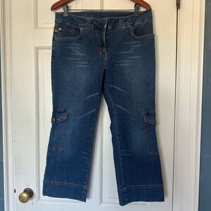 Classic Blue Cropped Jeans